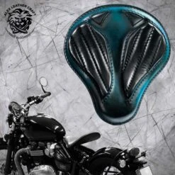 Triumph Bonneville Bobber Sitz Ab 2016 Standard Kurz Tiffany Blau & Schwarz V2