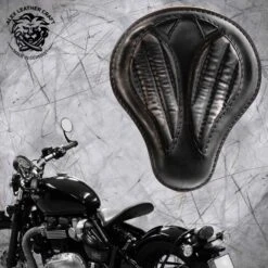 Triumph Bonneville Bobber Sitz Ab 2016 Standard Kurz Vintage Schwarz V2