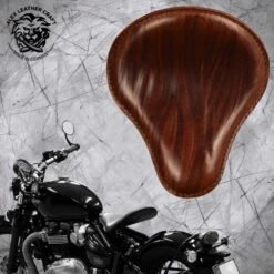 Triumph Bonneville Bobber Sitz Ab 2016 Standard Knitter Braun